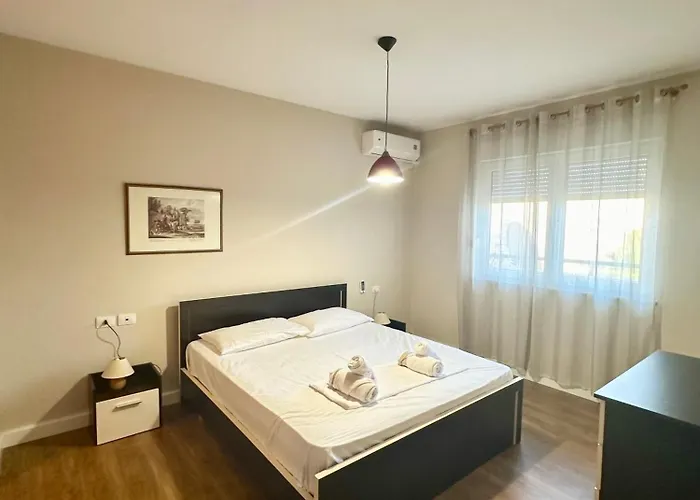 公寓 Kk Air Albania-centrally Located 地拉那